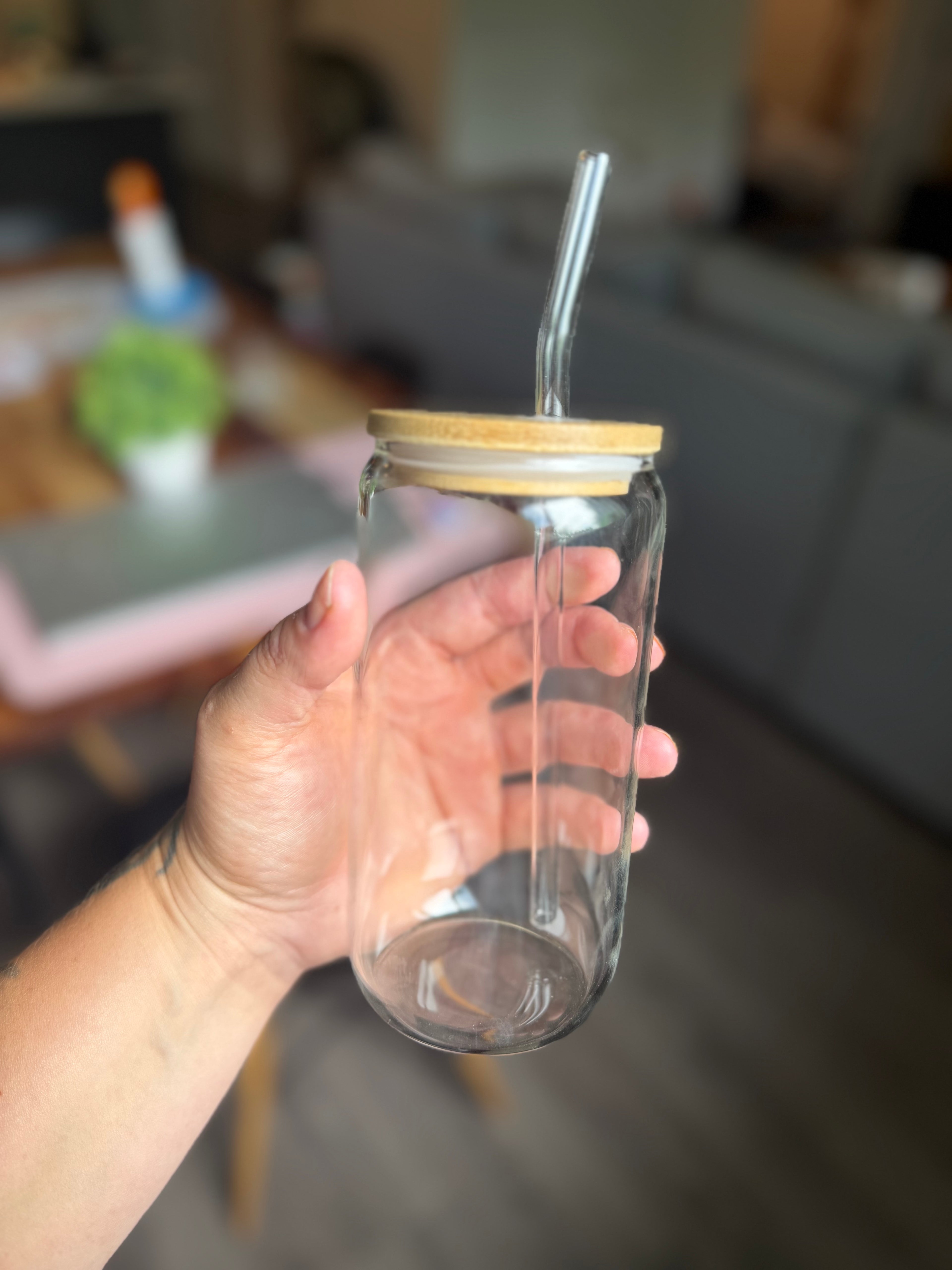 Verre 16oz Arc en Ciel