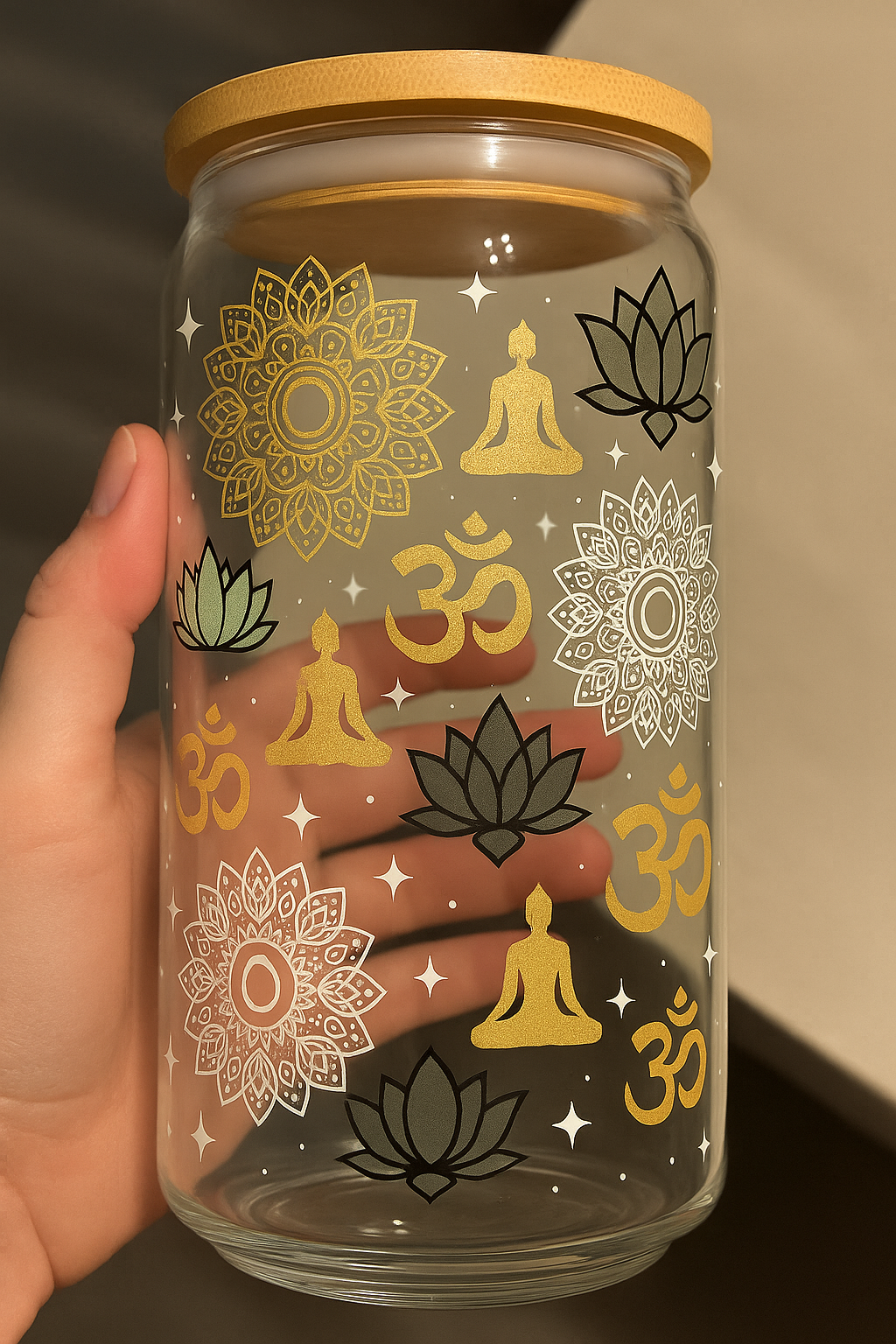 Verre Yoga/zen